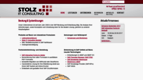 What Stolz-it.de website looked like in 2018 (5 years ago)
