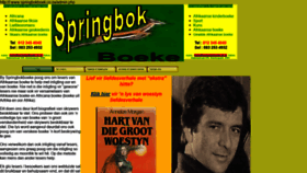 What Springbokboeke.co.za website looked like in 2018 (5 years ago)