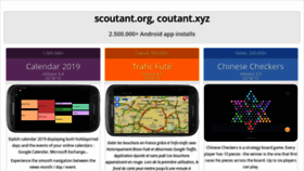 What Scoutant.org website looked like in 2018 (5 years ago)