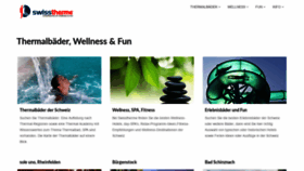 What Swisstherme.ch website looked like in 2018 (5 years ago)