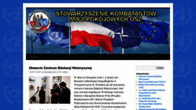What Skmponz.pl website looked like in 2018 (5 years ago)