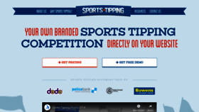 What Sports-tipping.com.au website looked like in 2018 (5 years ago)