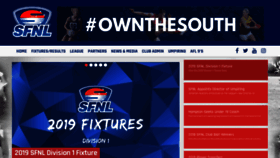 What Sfnl.com.au website looked like in 2018 (5 years ago)