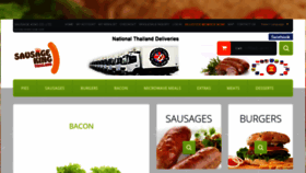 What Sausagekingone.com website looked like in 2018 (5 years ago)