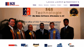 What Sgstechnology.net website looked like in 2018 (5 years ago)