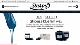 What Starpil.co.uk website looked like in 2018 (5 years ago)