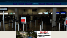 What Stlucia-airport.com website looked like in 2018 (5 years ago)