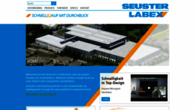 What Seuster.de website looked like in 2018 (5 years ago)