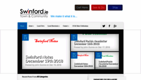 What Swinford.ie website looked like in 2018 (5 years ago)