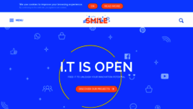 What Smile.eu website looked like in 2018 (7 years ago)