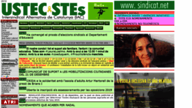 What Sindicat.net website looked like in 2018 (5 years ago)