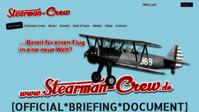 What Stearman-crew.de website looked like in 2018 (5 years ago)