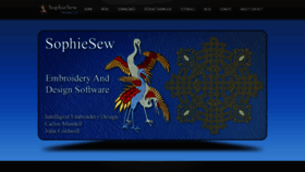 What Sophiesew.com website looked like in 2018 (5 years ago)