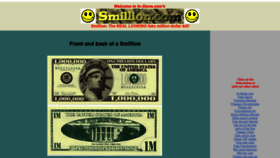 What Smillion.com website looked like in 2018 (5 years ago)