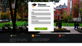 What Sismac.info website looked like in 2018 (5 years ago)