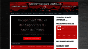 What Supporters-stade-de-reims.com website looked like in 2018 (5 years ago)