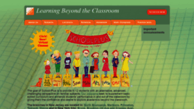 What School-plus.com website looked like in 2018 (5 years ago)