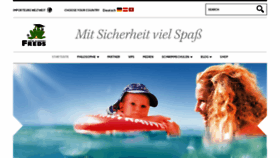 What Swimtrainer.de website looked like in 2018 (5 years ago)