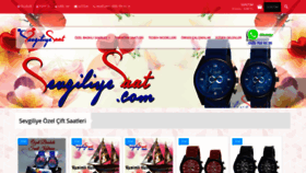 What Sevgiliyesaat.com website looked like in 2018 (5 years ago)