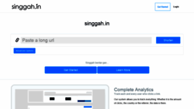 What Singgah.in website looked like in 2018 (5 years ago)