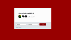 What Si.pbsi.or.id website looked like in 2018 (5 years ago)