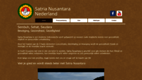 What Satria-nusantara.nl website looked like in 2018 (5 years ago)
