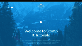 What Stompittutorials.com website looked like in 2018 (5 years ago)