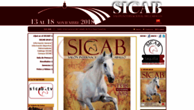 What Sicab.org website looked like in 2018 (5 years ago)