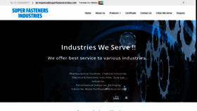 What Superfastenersindus.com website looked like in 2018 (5 years ago)