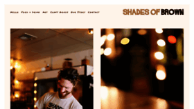 What Shadescoffee.com website looked like in 2018 (5 years ago)