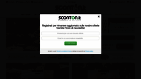 What Sconton.it website looked like in 2018 (5 years ago)