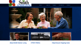 What Smithseniorliving.org website looked like in 2018 (5 years ago)