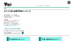 What Senmongakkou-gakuhi.com website looked like in 2018 (5 years ago)