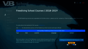 What School.verticalblue.net website looked like in 2018 (5 years ago)