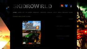 What Skidrowrld.com website looked like in 2018 (5 years ago)
