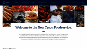 What Saraleefoodservice.com website looked like in 2018 (5 years ago)