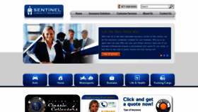 What Sentinelcasualty.com website looked like in 2018 (7 years ago)
