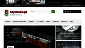 What Stylmebli.pl website looked like in 2018 (5 years ago)