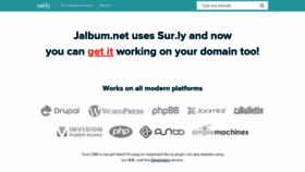 What Safe.jalbum.net website looked like in 2018 (5 years ago)