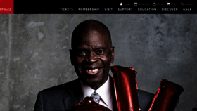 What Sfjazz.org website looked like in 2018 (7 years ago)