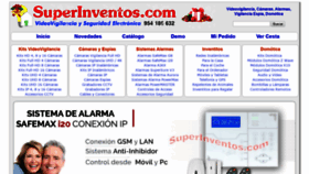 What Superinventos.com website looked like in 2018 (5 years ago)