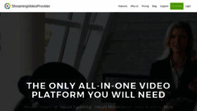 What Streamingvideoprovider.com website looked like in 2018 (5 years ago)
