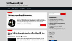 What Softwareabyss.com website looked like in 2018 (5 years ago)