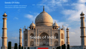 What Seedsofindia.com website looked like in 2018 (5 years ago)