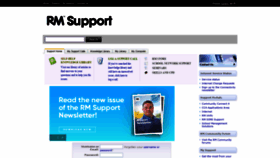 What Support.rm.com website looked like in 2018 (5 years ago)