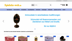 What Spieluhr-welt.de website looked like in 2019 (5 years ago)