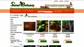 What Sanalbahcem.com website looked like in 2019 (5 years ago)