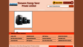 What Sinewavebatteries.com website looked like in 2019 (5 years ago)