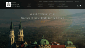 What Stift-klosterneuburg.at website looked like in 2019 (5 years ago)