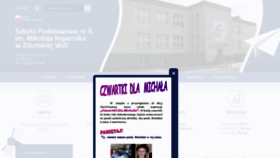 What Sp6zdwola.szkolnastrona.pl website looked like in 2019 (5 years ago)